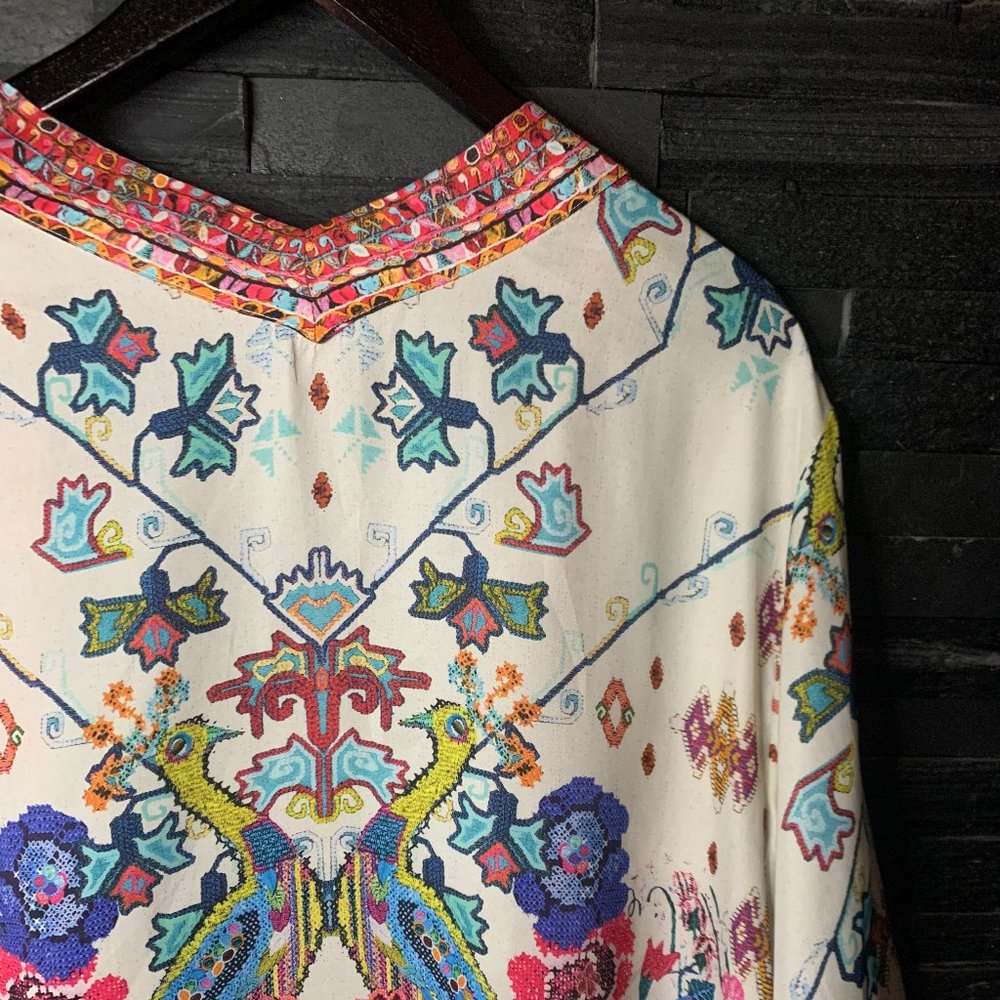 Zara Basics Boho Kimono Top - EUC - L